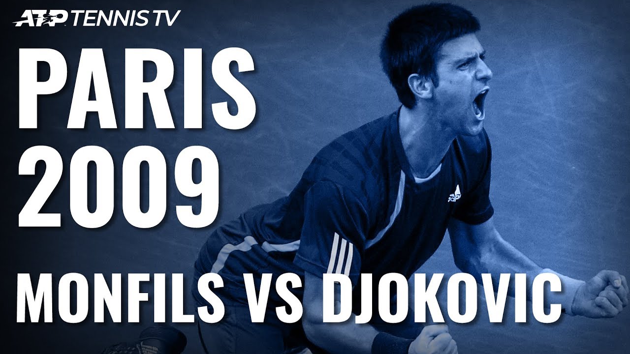 Gael Monfils vs Novak Djokovic: Rolex Paris Masters 2009 Final Extended Highlights