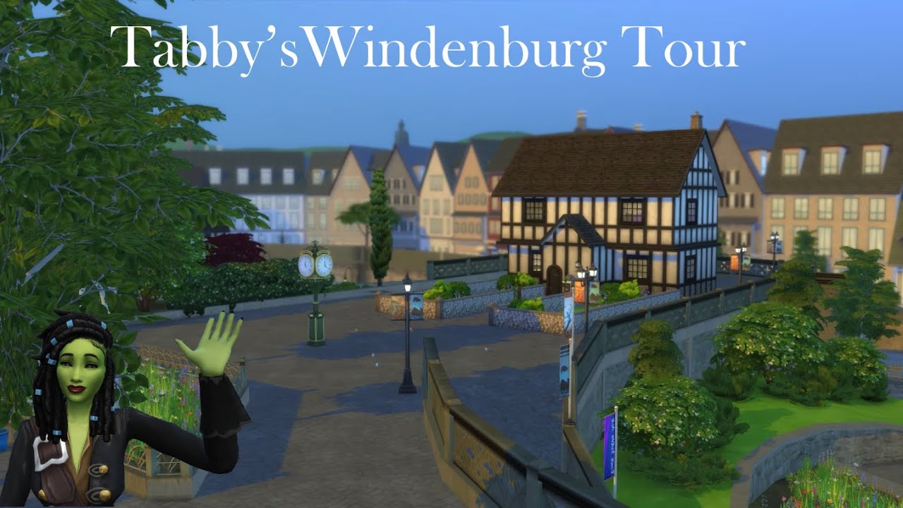 THE ULTIMATE WINDENBURG TOUR! (A Tabby Sims 4 Explore Movie)