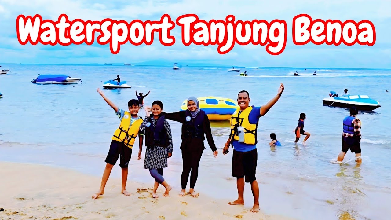 MAIN WATERSPORT DI TANJUNG BENOA BALI #bananaboat #jetski #tanjungbenoa #nusadua #bali  #watersport
