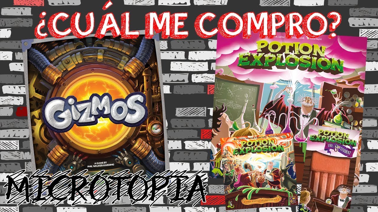 Potion Explosion y Gizmos | Microtopia