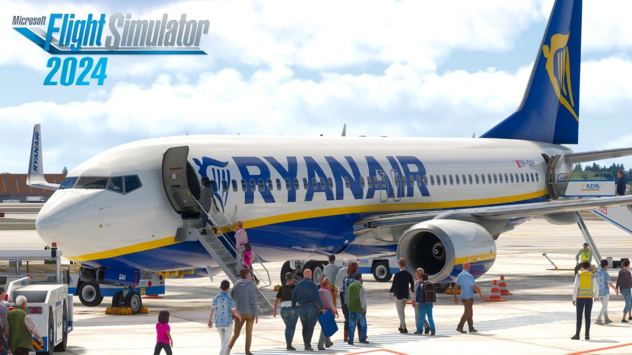 PMDG B737-800: A Ryanair EXPERIENCE! | Porto - Berlin | MSFS 2024 Full Flight