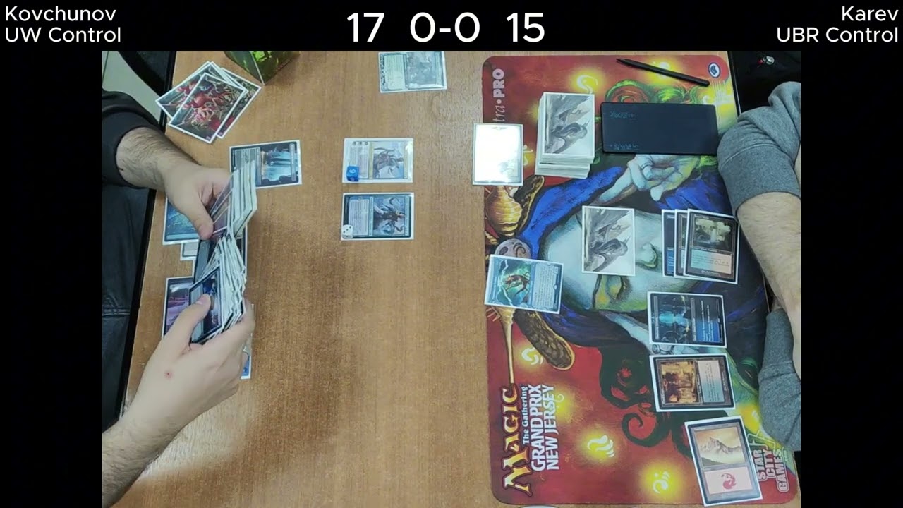 [MTG Modern] Round 1: UBR Control vs UW Control