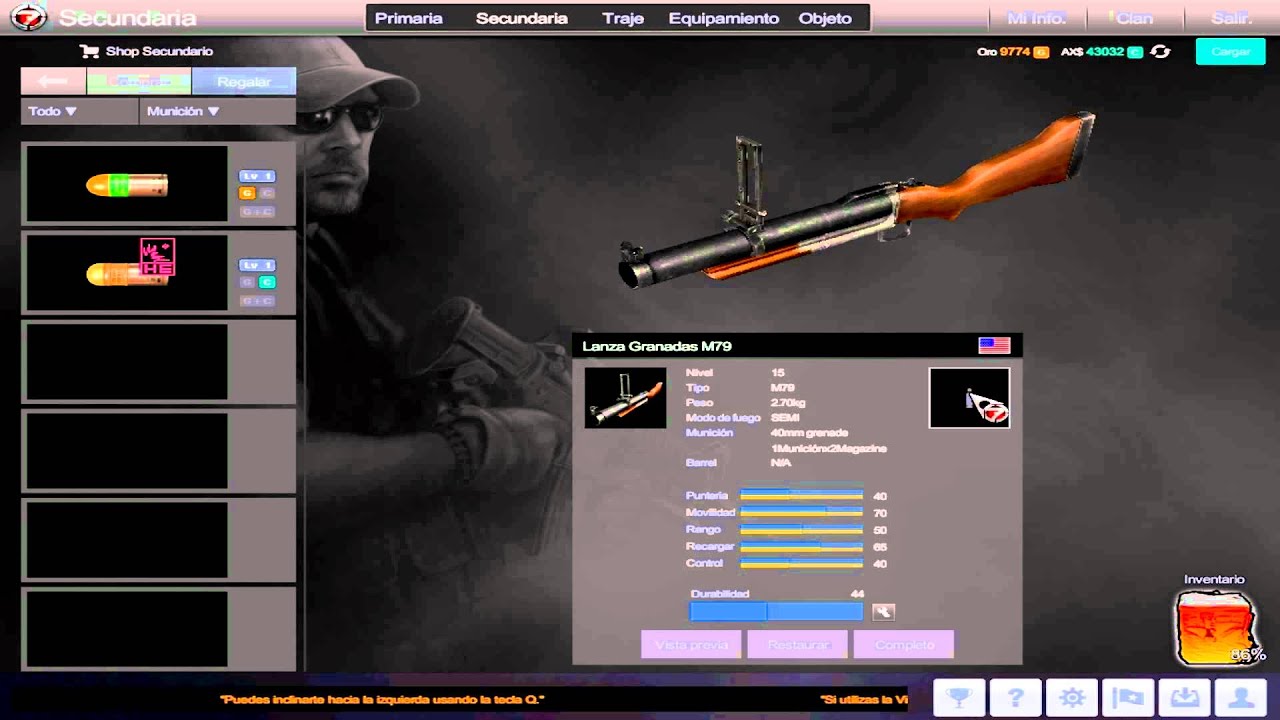 Equipandome por 15 dias Full Cash | Foxstriker Op7 Latino