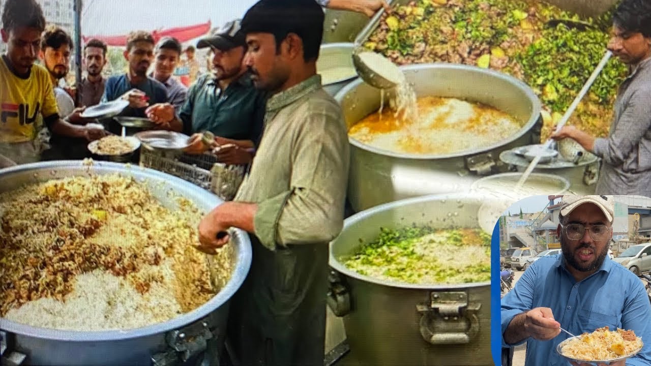 The Real Story Behind Food | Best Pulao😋| Green chilli Famous Pulao Karachi Street Food Pakistan