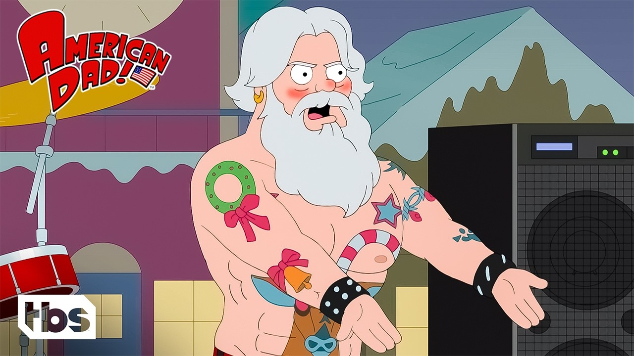 Stan Shows Up at Bullock’s Holiday Party With Santa’s Wife? (Clip) | American Dad | TBS