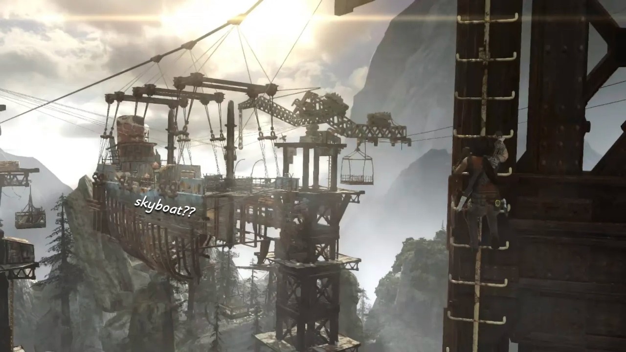 The wolves don't like me (Tomb Raider Part 9)