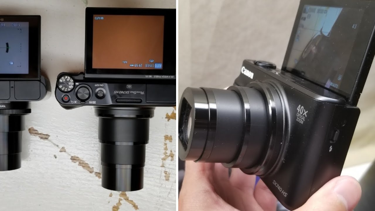 Обзор Canon SX740 HS! Удобная камера для путешествий? VS Sony DSC-HX99!