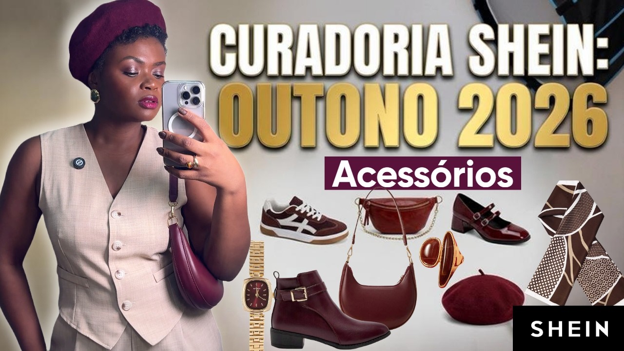 PROVADOR SHEIN: Tendências de Outono 2026 em Sapatos e Bolsas! 🍂👜