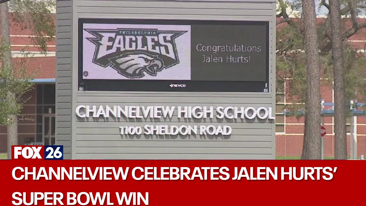 Channelview celebrates Super Bowl MVP Jalen Hurts