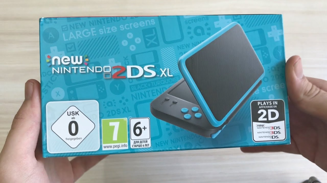 New Nintendo 2DS XL Kutu Açılımı ve Detaylı İnceleme (Aksesuarlar ve Oyunlar)