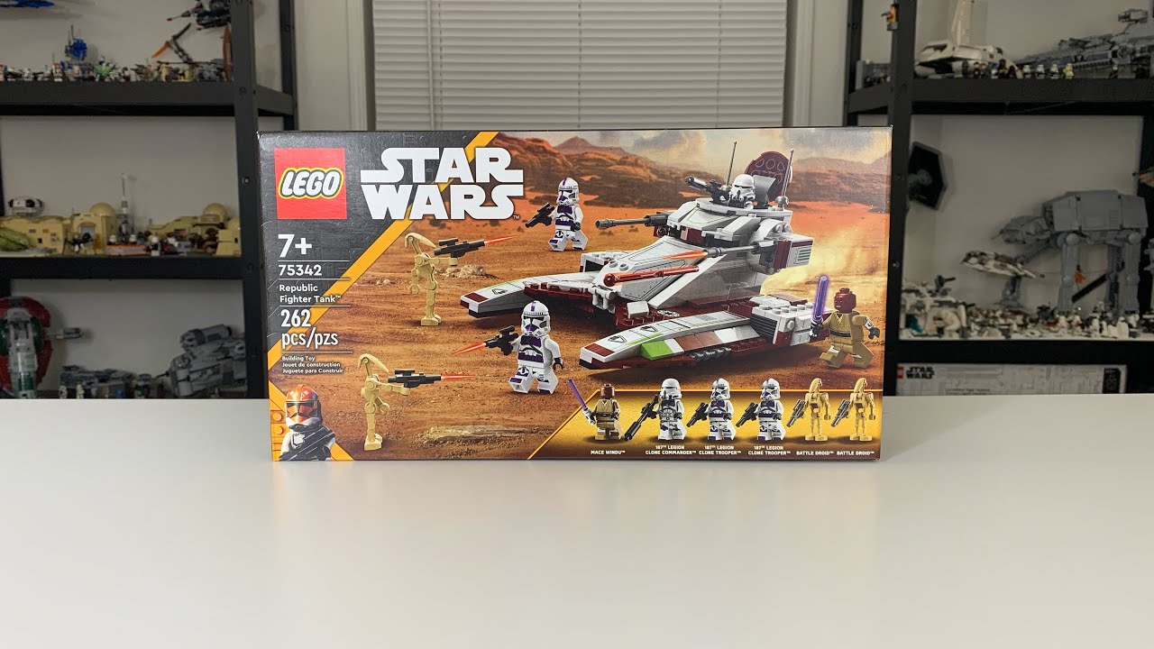 Lego Star Wars 2022 Republic Fighter Tank 75342 Review