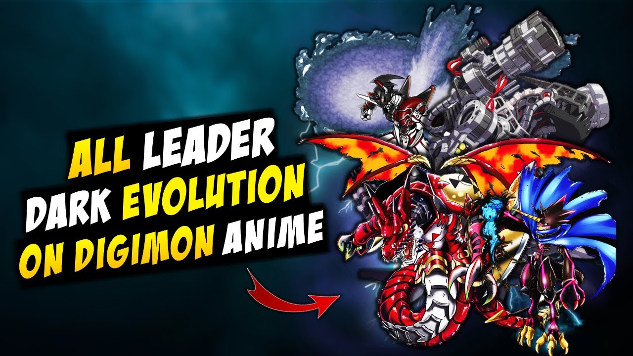Digimon: Dark Evolution - The Anime Series - MENGERIKAN INI DIA EVOLUSI GELAP PALING KUAT DAN JAHAT