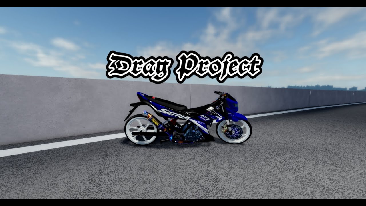 Suzuki Raider 150 Blue (Drag Project)