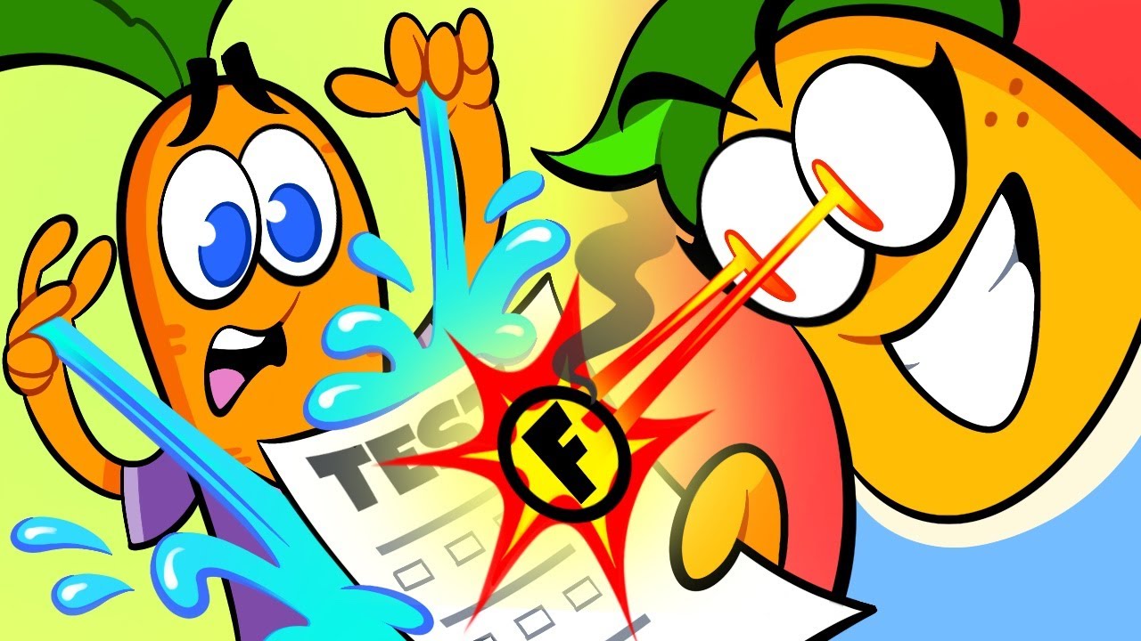 New Superhero School ! Crazy Pear Family Stories