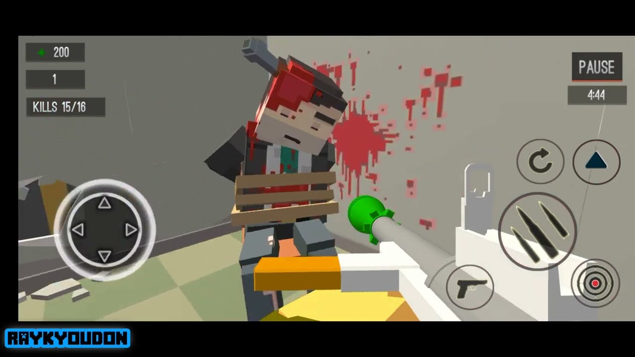 Pixel Survival Dead Zombie City Strike Combat | Gameplay Walkthrough Parte 1 | (Nv. 1-6)