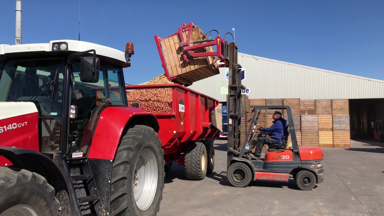 10 april 2019; Pootgoed laden bij De Kubbe