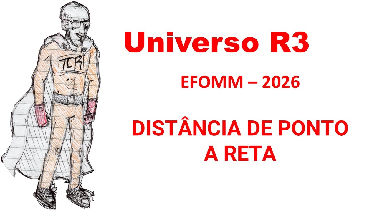 EFOMM - 2026 - R3 - DISTÂNCIA DE PONTO A RETA