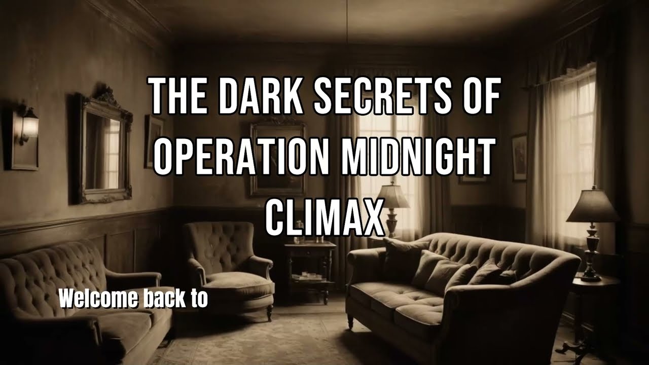 Operation Midnight Climax: The Shocking CIA Experiment with Sex, Drugs, and Mind Control