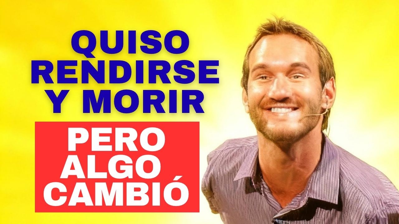 Pensó que su vida no tenía sentido … pero algo cambió ¿qué fue lo que hizo?  Nick Vujicic.
