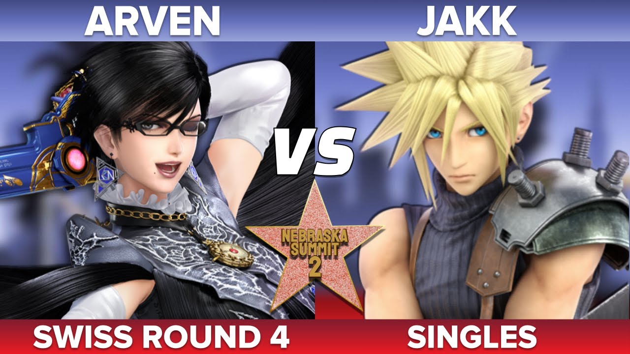 Nebraska Summit 2 - Arven (Bayonetta) vs Jakk (Cloud)