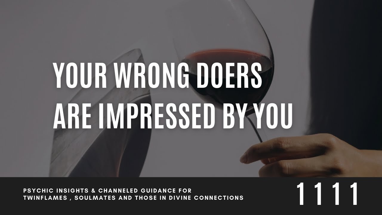 Your WRONG DOERS Are Utterly IMPRESSED By Your CHARACTER And ASHAMED Of Their OWN .