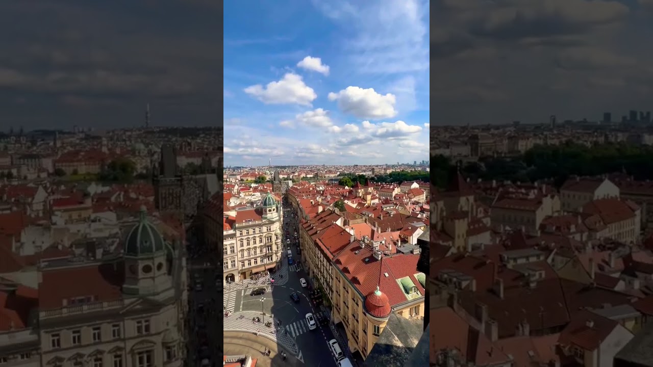 Saint Nicholas church jn Prague is the best lookout tower in Mala Strana! #travel #lookout