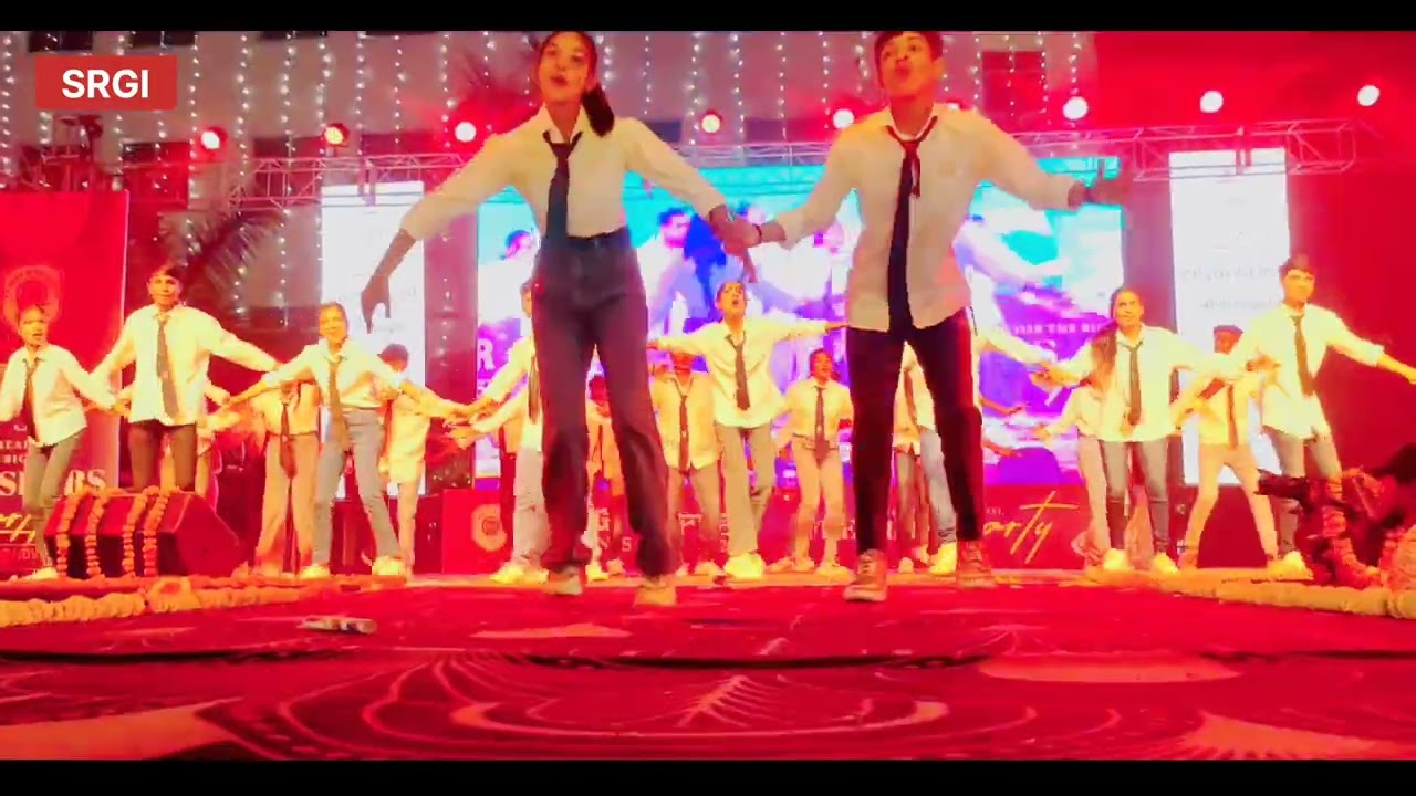 Freshers' party ll Srijan -2024 ll SR Global School, Lucknow ll