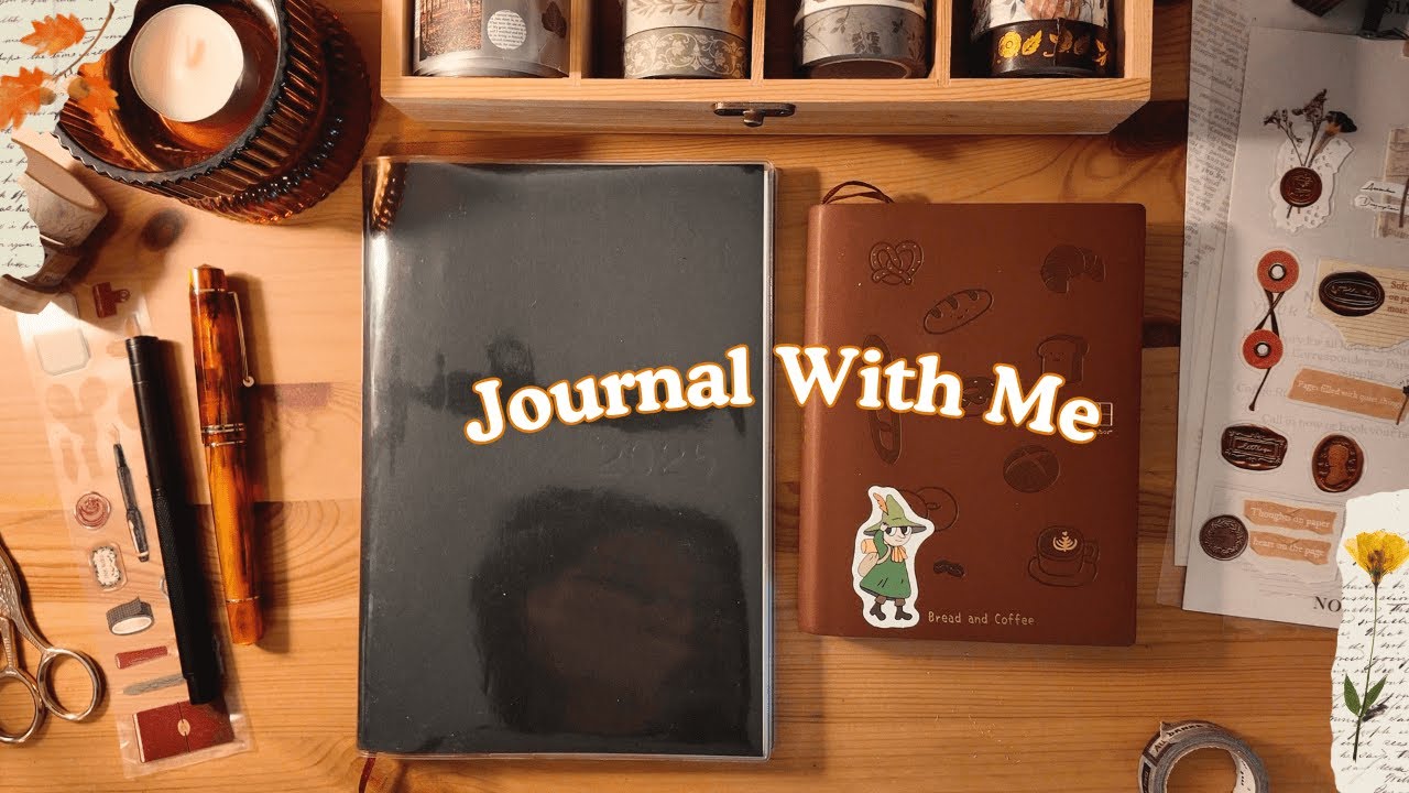 Cosy Journal With Me Video