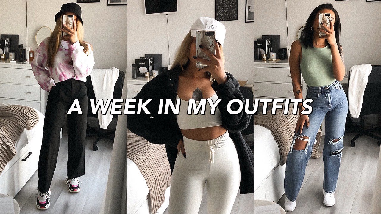 a week in my outfits #8 *quarantine edition*