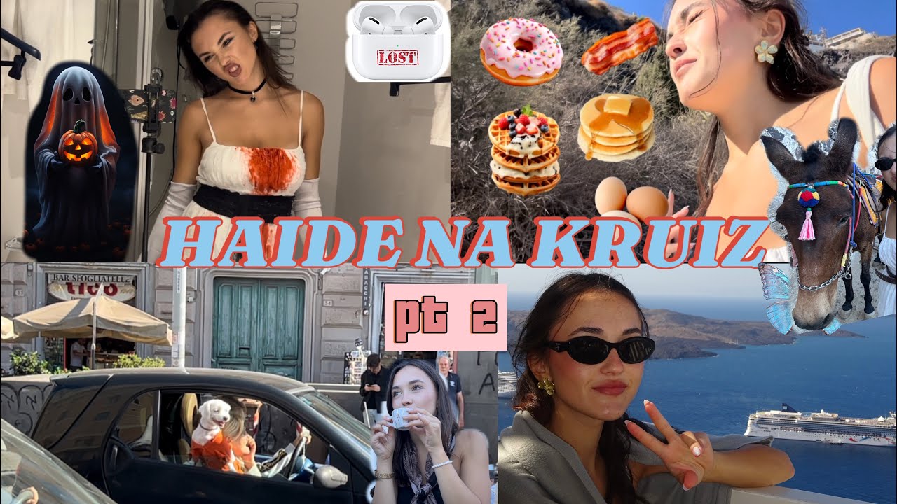 Хелоуин, магарета, Гърция, Италия😃💐