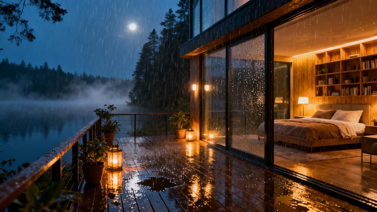 Soothing Forest Rain Sounds | Sleep Deeply & Calm Your Mind, Relax