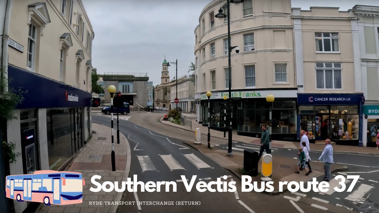 Southern Vectis Full Bus Route 37 (Ryde Transport Interchange Return)