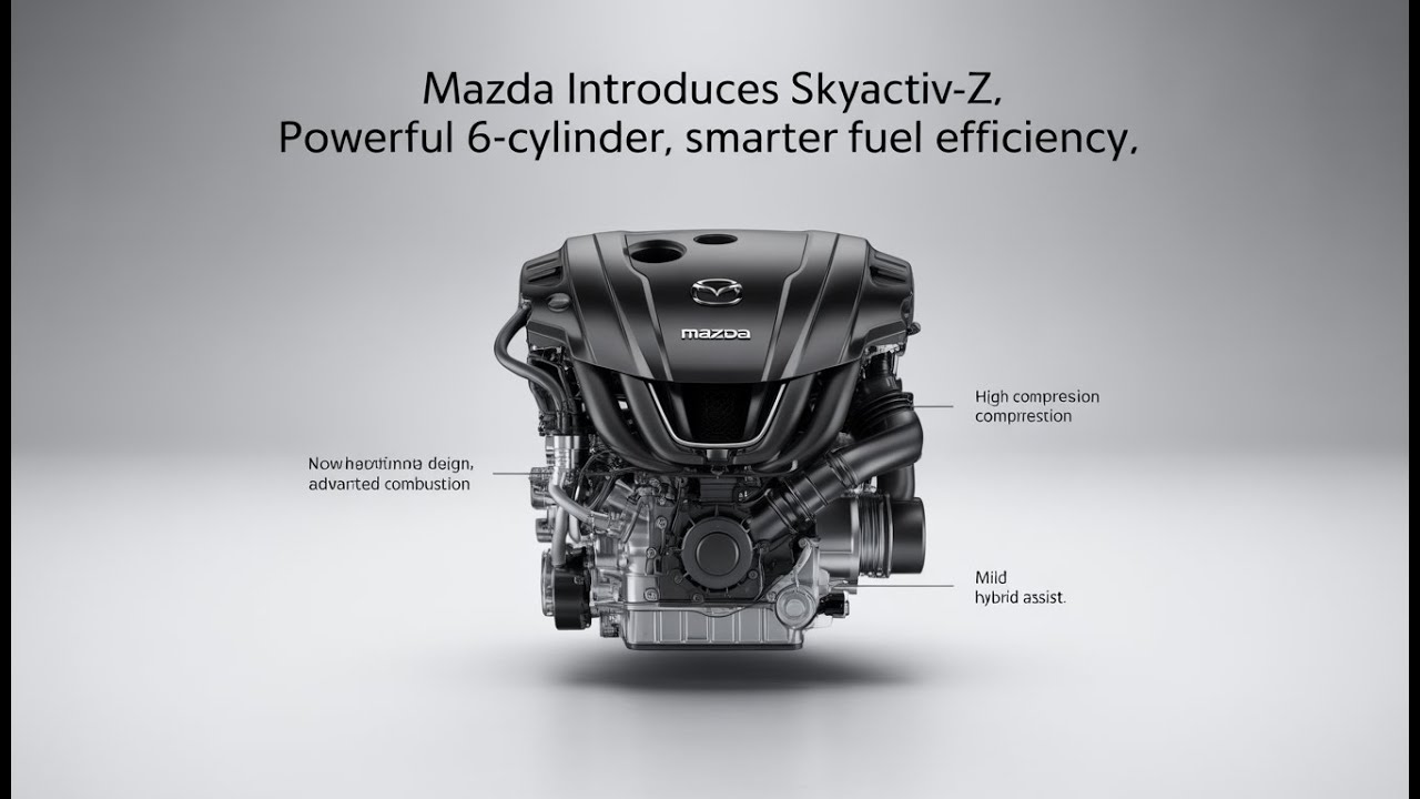 Skyactiv Z Explained How Mazda&rsquo;s New 6 Cylinder Engine Redefines Fuel Savings