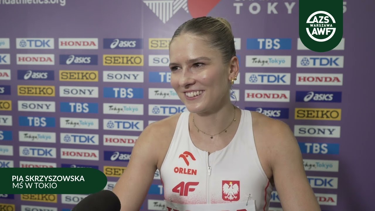 Pia Skrzyszowska - Mistrzostwa Świata Tokio 2025/09/14