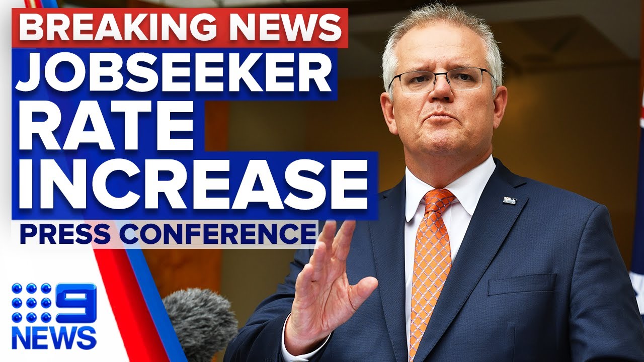 PM announces permanent increase in JobSeeker payments | 9 News Australia