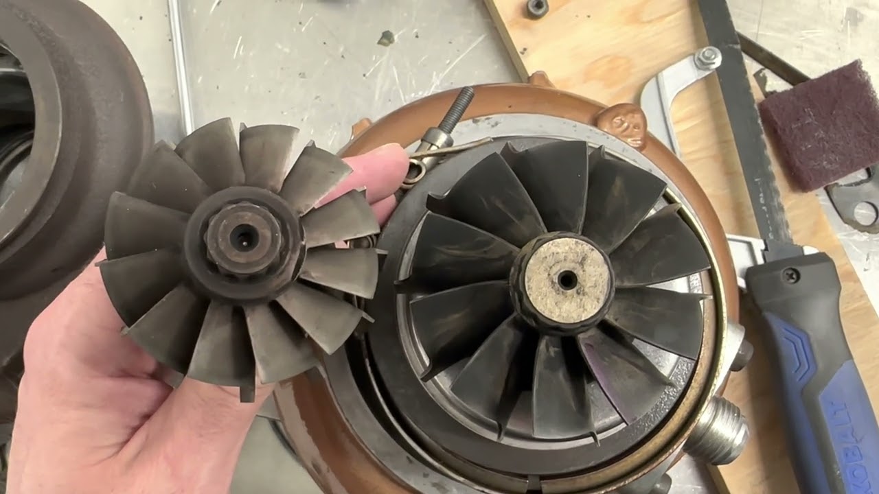 Модернизация турбокомпрессора Savage Fabrication Holset HE341, часть 2 | Сборка турбокомпрессора ...