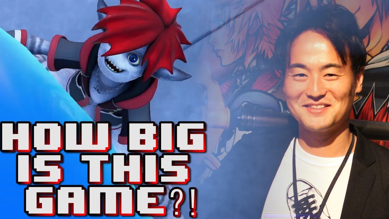 KINGDOM HEARTS 3 WORLDS SIZE HINTED BY TAI YASUE!