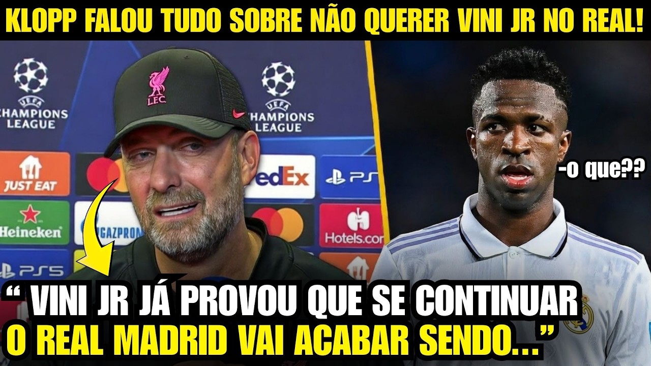🚨EITA! OLHA A REVOLTANTE EXIGÊNCIA DE KLOPP PARA ASSUMIR O REAL MADRID!