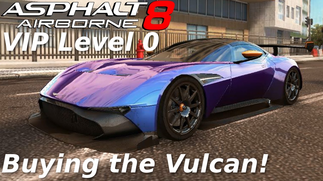 NO MONEY SPENT, GOODBYE TOKENS! Aston Martin Vulcan: Buying and Testing in Asphalt 8