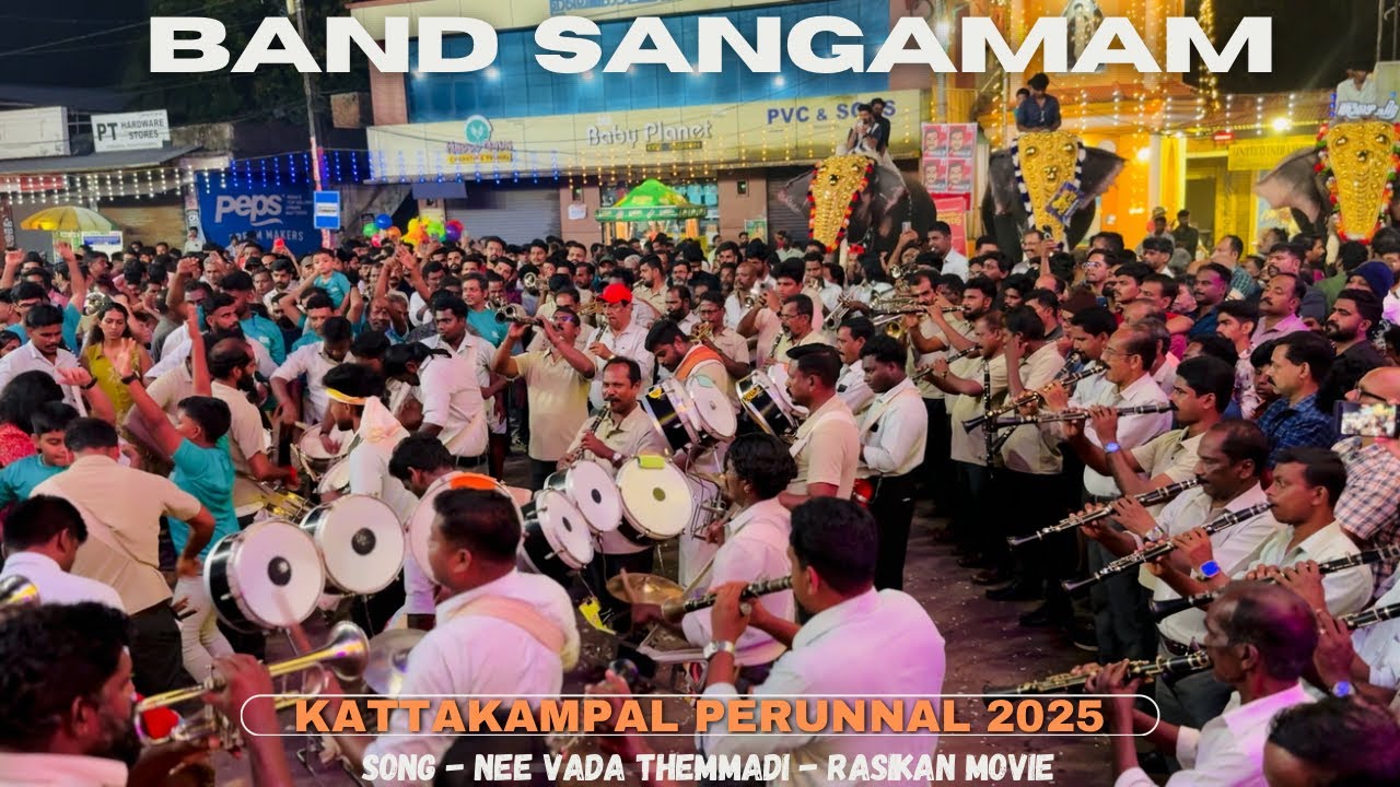 Mega Band Sangamam🔥 Chirakkal Kattakampal Perunnal 2025💖 Use🎧😌