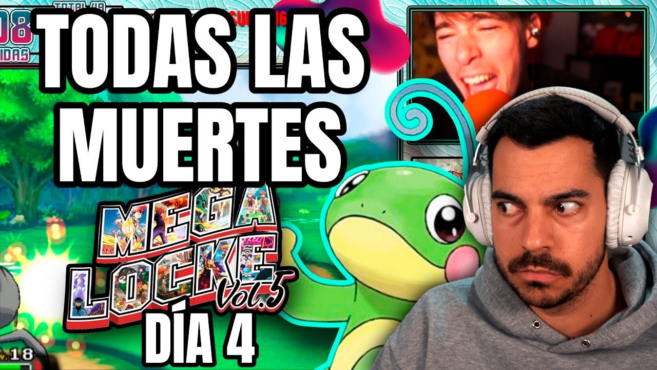 XAMORK REACCIONA a TODAS las MUERTES de FOLAGOR en el MEGALOCKE en HOENN‼️
