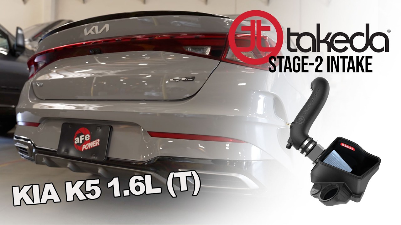 Инструкция по установке впускной системы Takeda Stage-2 на Kia K5 1.6L (t) + аудиозапись.