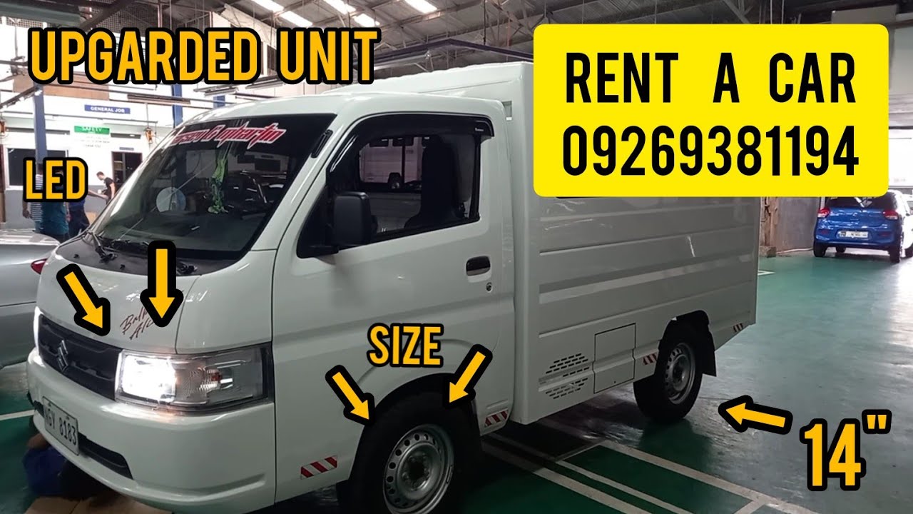 UPGRADED SUZUKI CARRY UTILITY VAN DUAL AC & MORE..