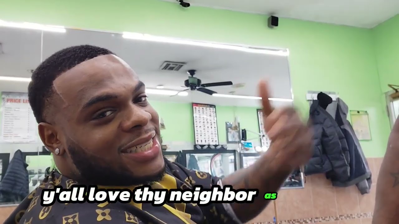 American talks about is experience growing up in Jamaica 🇯🇲  and day before valentines 💝 