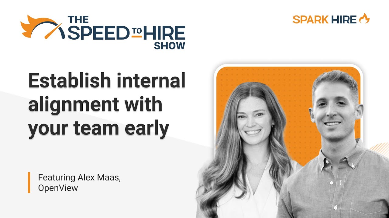 Establish internal alignment with your team early
