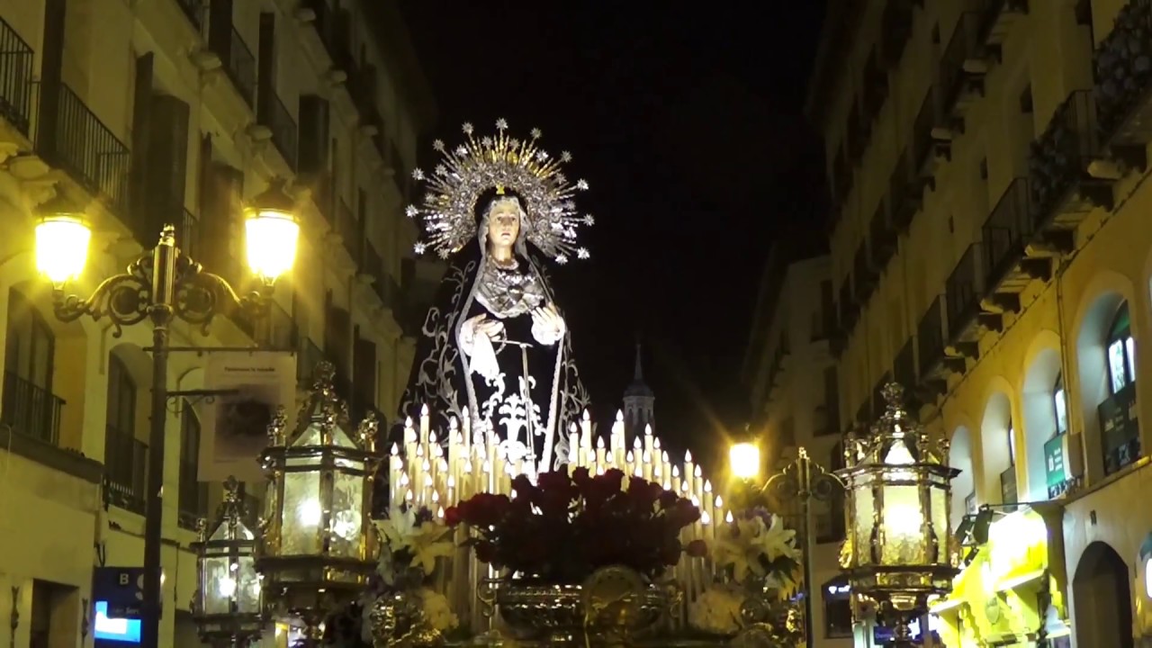 Semana Santa Zaragoza 2018-Dolorosa-Miercoles Santo