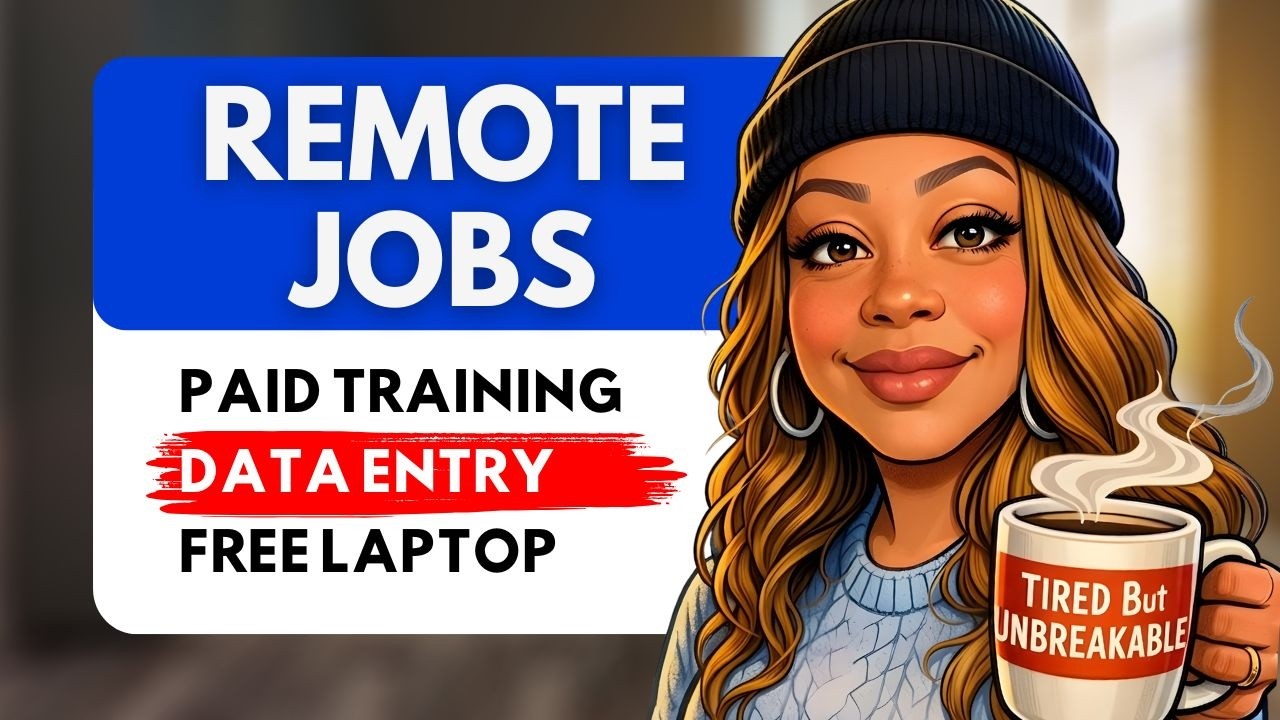 3 Remote Jobs Hiring Now | Data Entry Jobs + Paid Training Remote Work From Home Jobs 2026