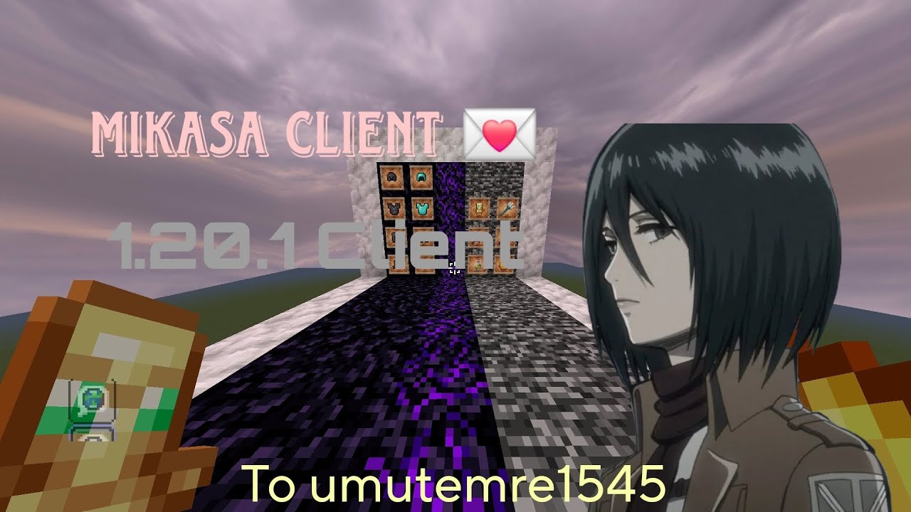 New Client!! Mikasa Client 💌 | 2b2tpe Pvp Montage