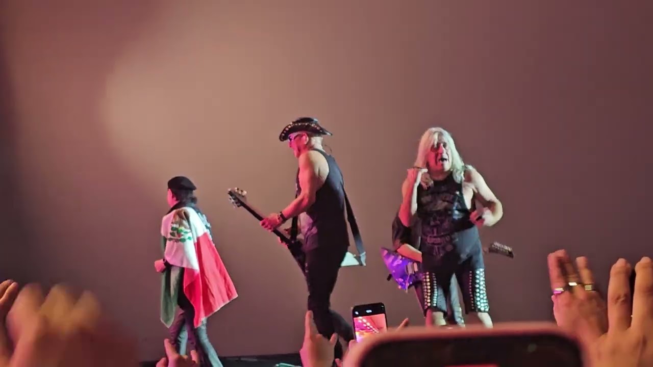 Scorpions en Aguascalientes en el Foro de las Estrellas, Feria Nacional de San Marcos 2025
