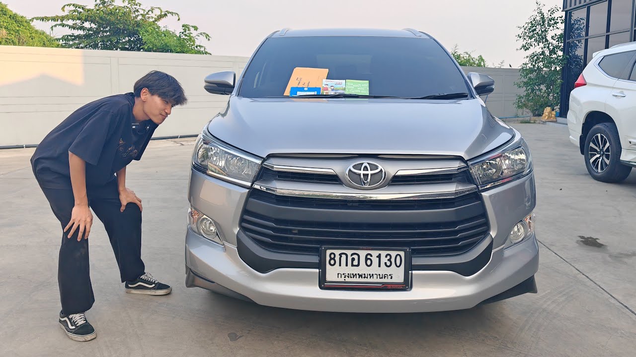 เข้าใหม่ TOYOTA INNOV CRYSTA 2.8G ปี19 ไมล์ 9X,XXX สนใจโทร. 092-487-1015​ นัท